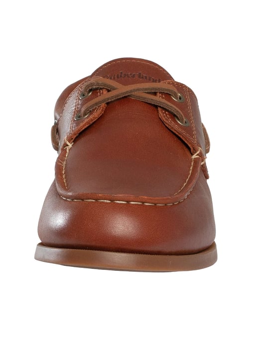 Timberland Zapato Náutico De Cuero Esencial Cedar Bay, Marrón - Image 4
