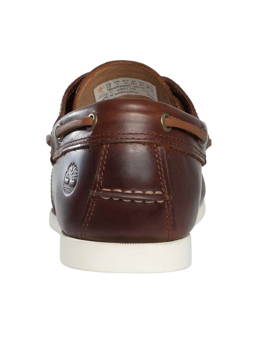 Timberland Zapato Náutico De Cuero Esencial Cedar Bay, Marrón - Image 5