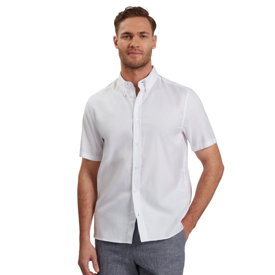 Camisa Oxford Blanca De Marca Ted Baker Alyth Regular - Image 4