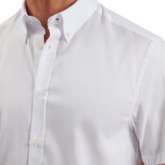 Camisa Oxford Blanca De Marca Ted Baker Alyth Regular - Image 5