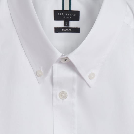 Camisa Oxford Blanca De Marca Ted Baker Alyth Regular - Image 6