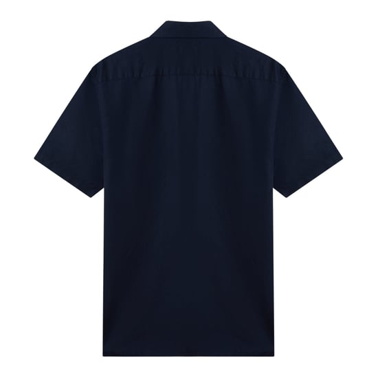 Camisa De Lino Azul Marino Ted Baker Zebra Regular - Image 2