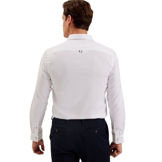Camisa Oxford Blanca De Marca Ted Baker Allarde Regular - Image 2