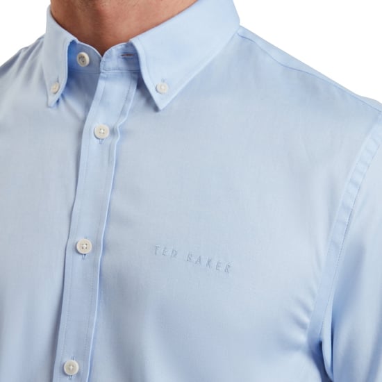 Camisa Oxford Azul De La Marca Ted Baker Alyth Regular - Image 5