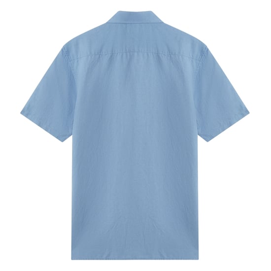 Camisa De Lino Azul Claro Ted Baker Zefre Regular - Image 2