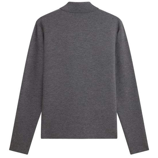 Chaqueta Gris Con Cremallera Frontal Y Estampado De Espiga Dejo De Ted Baker - Image 2