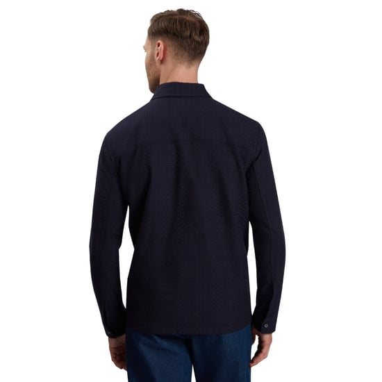 Sobrecamisa Azul Marino Con Cremallera Kailins De Ted Baker - Image 5