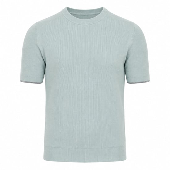 Camiseta Verde Acanalada Mixta Ted Baker Voisin - Image 1