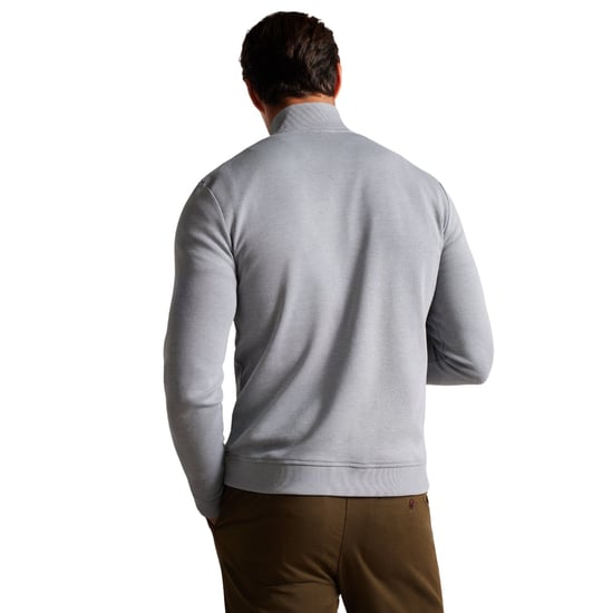 Jersey Gris De Cuello Alto Con Media Cremallera Antram De Ted Baker - Image 2