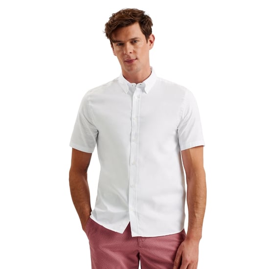 Camisa Oxford Blanca Premium Ted Baker Aldgte Regular - Image 5