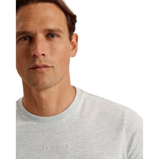 Camiseta Gris De Marca Regular Ted Baker Whiskin - Image 3