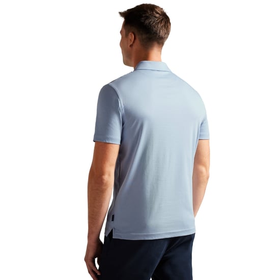 Polo Ted Baker Zeiter Slim Soft Touch Azul Claro - Image 2