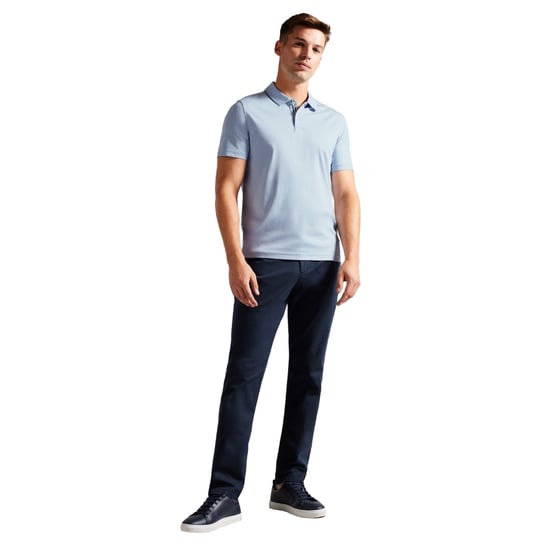 Polo Ted Baker Zeiter Slim Soft Touch Azul Claro - Image 3