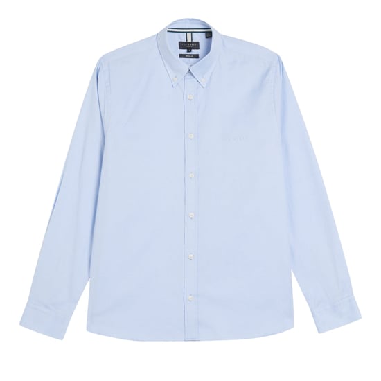 Camisa Oxford Azul Claro De La Marca Ted Baker Allarde Regular - Image 1
