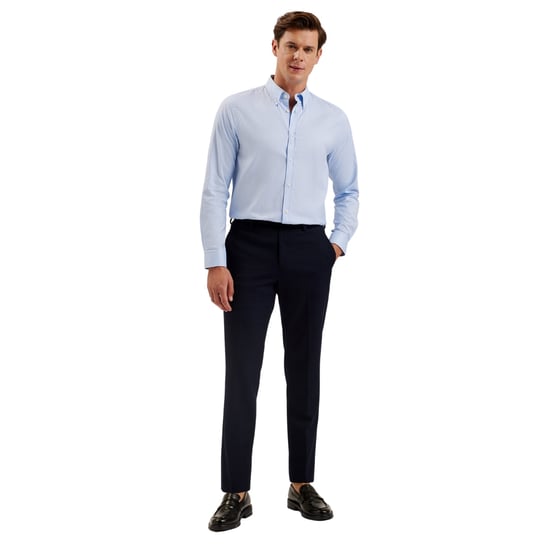 Camisa Oxford Azul Claro De La Marca Ted Baker Allarde Regular - Image 3