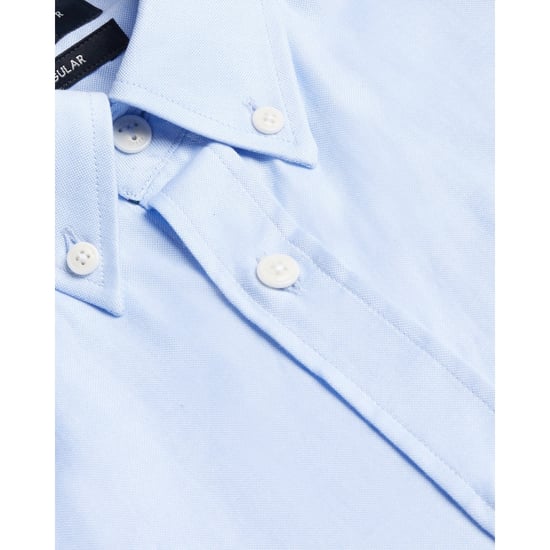 Camisa Oxford Azul Claro De La Marca Ted Baker Allarde Regular - Image 6