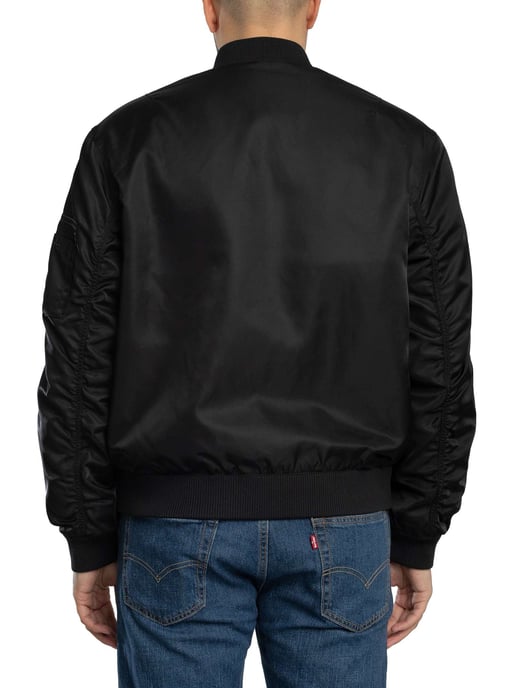 HUGO Chaqueta Bomber Badam2611, Negro - Image 4