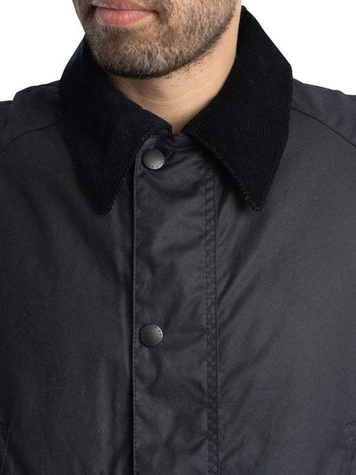 Barbour Chaqueta Encerada Ashby, Azul - Image 5
