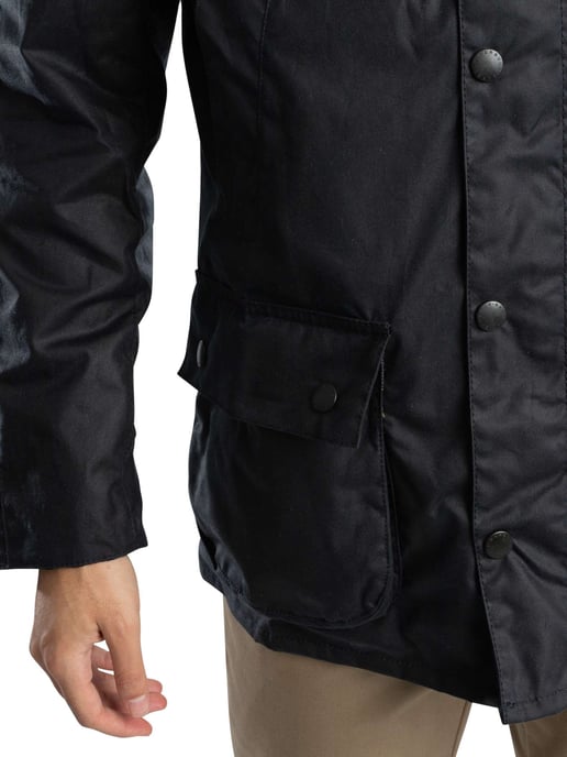 Barbour Chaqueta Encerada Ashby, Azul - Image 6