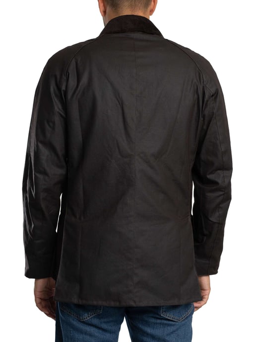 Barbour Chaqueta Encerada Ashby, Negro - Image 3
