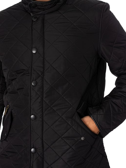 Barbour Chaqueta Acolchada Powell, Negro - Image 4