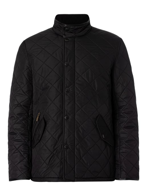 Barbour Chaqueta Acolchada Powell, Negro - Image 6