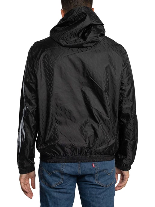 Armani Exchange Chaqueta Ligera Tipo Blusón, Negro - Image 3