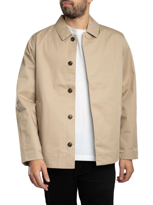 Barbour Chaqueta Corta Impermeable Rokig, Beige - Image 2