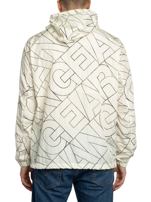 Armani Exchange Chaqueta Con Logotipo Diagonal, Beige - Image 3