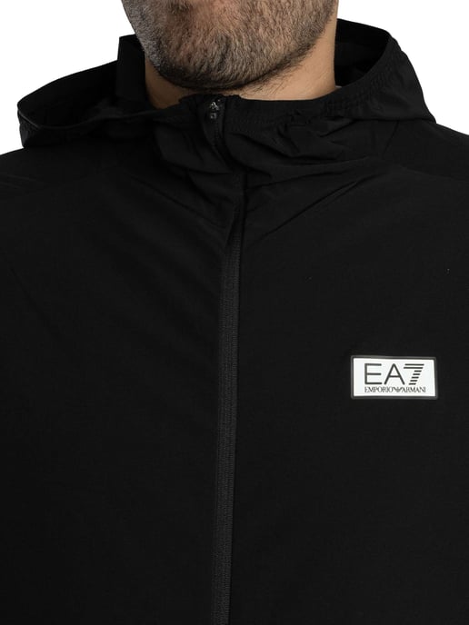 EA7 Chaqueta Ligera Con Logotipo, Negro - Image 5