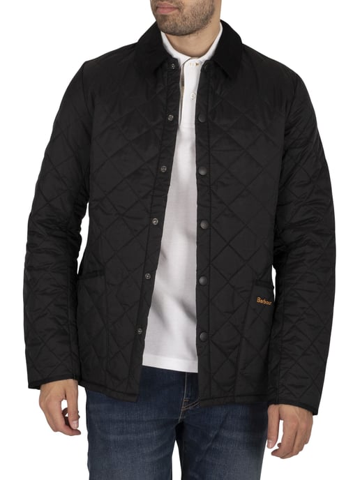Barbour Chaqueta Acolchada Heritage Liddesdale, Negro - Image 1