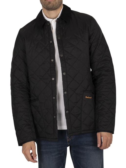 Barbour Chaqueta Acolchada Heritage Liddesdale, Negro - Image 2