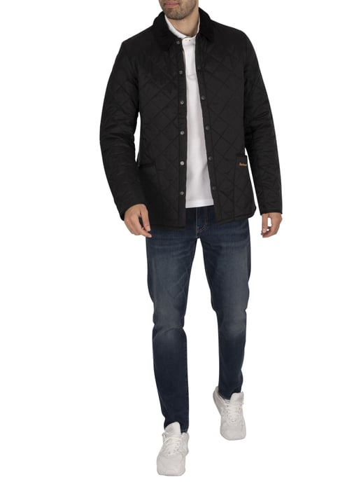 Barbour Chaqueta Acolchada Heritage Liddesdale, Negro - Image 6
