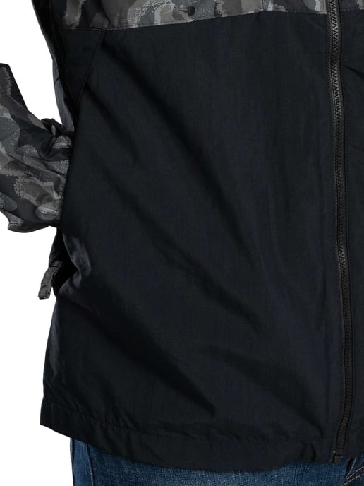 Columbia Chaqueta Cortavientos Novedosa De Spire Valley, Negro - Image 4