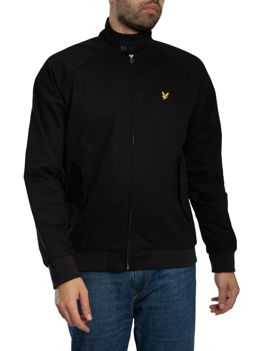 Lyle & Scott Chaqueta Harrington De Algodón, Negro - Image 2