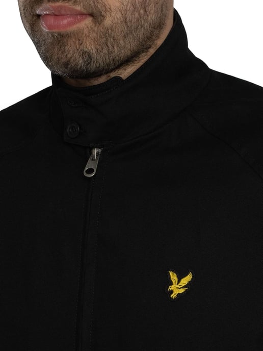 Lyle & Scott Chaqueta Harrington De Algodón, Negro - Image 4