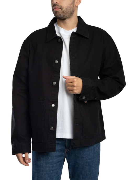 Dickies Chaqueta De Lona Sin Forro, Negro - Image 2