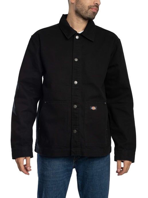 Dickies Chaqueta De Lona Sin Forro, Negro - Image 3