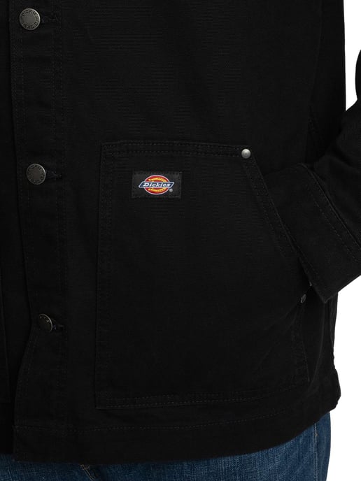 Dickies Chaqueta De Lona Sin Forro, Negro - Image 5