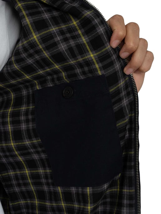 Lyle & Scott Chaqueta Harrington De Algodón, Azul - Image 6
