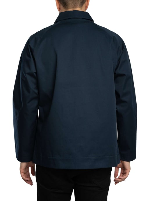 Barbour Chaqueta Corta Impermeable Rokig, Azul - Image 4