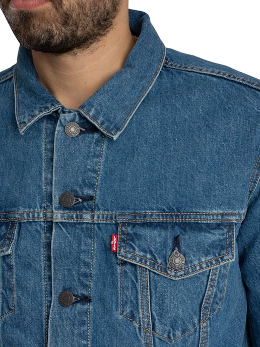 Levi's La Chaqueta De Camionero, Azul - Image 6