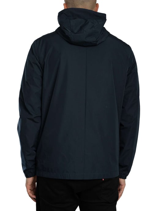 Lyle & Scott Chaqueta Ligera Con Capucha Y Cremallera, Azul - Image 3
