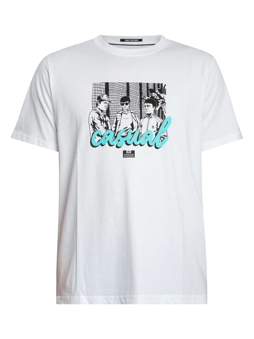 Weekend Offender Camiseta Gráfica Terrace, Blanco - Image 5
