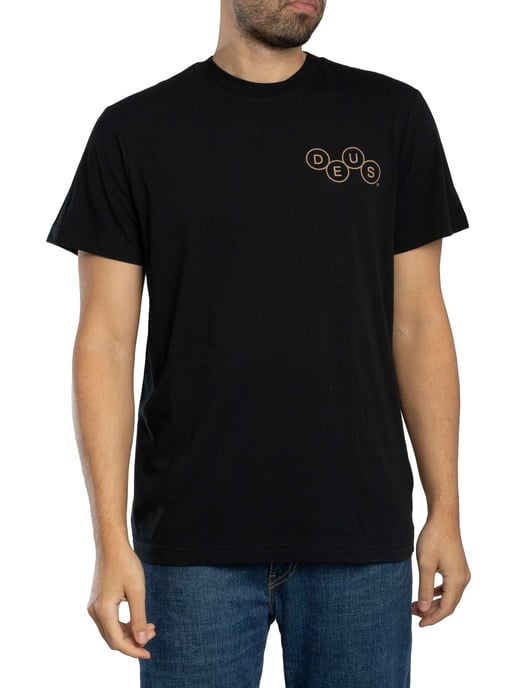 Deus Ex Machina Camiseta Gráfica Con Mecanismo En La Espalda, Negro - Image 2