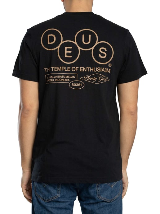 Deus Ex Machina Camiseta Gráfica Con Mecanismo En La Espalda, Negro - Image 3