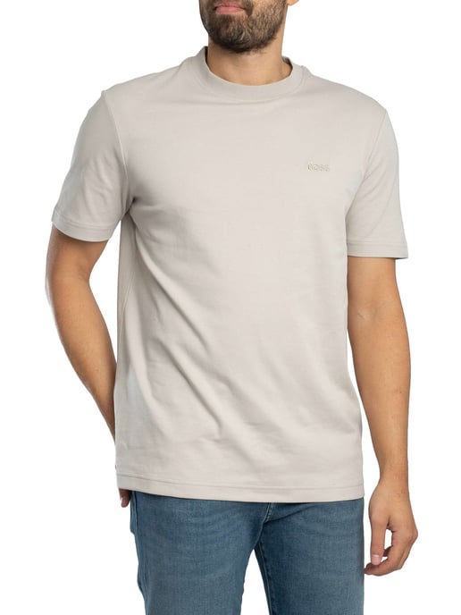 BOSS Camiseta Te Interlock, Gris - Image 2