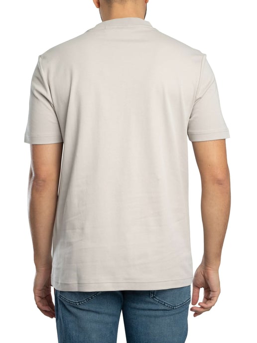 BOSS Camiseta Te Interlock, Gris - Image 3