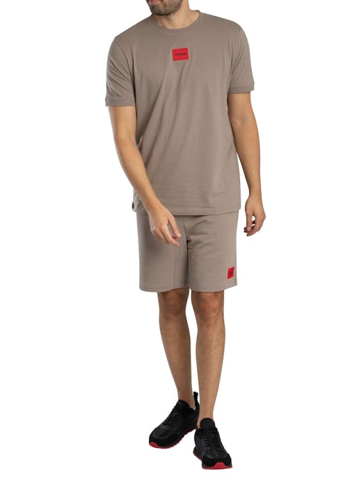 HUGO Camiseta Con El Logotipo De La Caja De Diragolino212, Marrón - Image 5