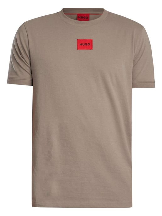 HUGO Camiseta Con El Logotipo De La Caja De Diragolino212, Marrón - Image 6